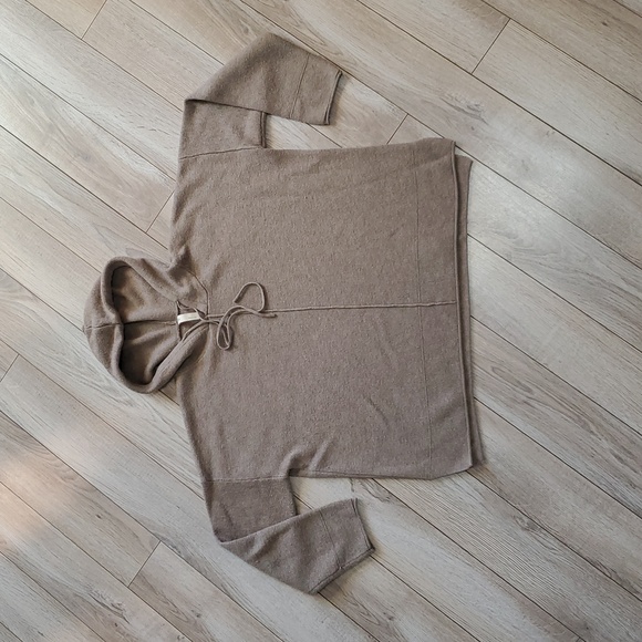 Nap Wool Blend Sweater Hooded Size Large - Picture 1 of 11